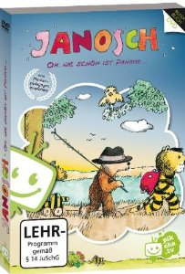 Cover image for 3 stories by Janosch : Oh, wie schön ist Panama; ...