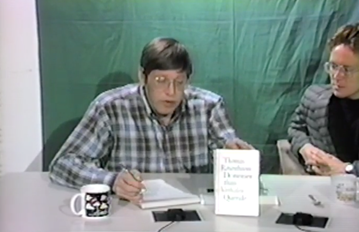 Cover image for Conversation With Thomas Rosenboom