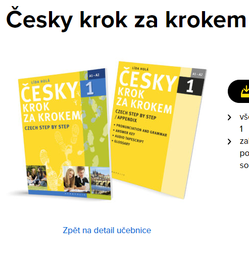 Cover image for Czech Step by Step Audio Materials = Česky krok z...